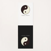 Zen Yin Yang Mindful Oefening Yogamat (Voorkant)