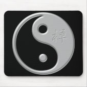 Zen Yin Yang Mousepad Muismat (Voorkant)