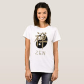 Zen yin yang Women's T Shirts (Voorkant volledig)