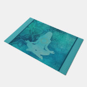 Zen Yoga Lotus Meditatie Chakra Hart Deurmat (Schuin)