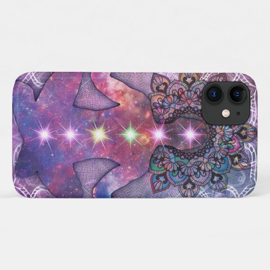 Zen Yoga Lotus Meditation Chakra Spirituele Namast Case-Mate iPhone Case (Achterkant (horizontaal))