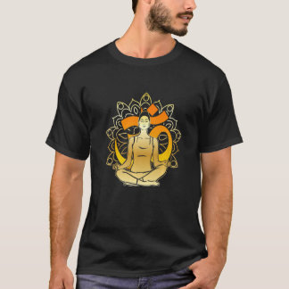 Zen Yoga Meditating Premium T-shirt