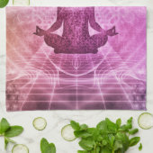 Zen Yoga Meditation Chakra Chi Energy Theedoek (Gevouwen)