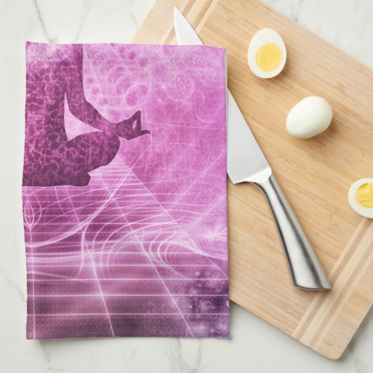 Zen Yoga Meditation Chakra Chi Energy Theedoek (Quarter Fold)