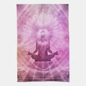 Zen Yoga Meditation Chakra Chi Energy Theedoek (Verticaal)