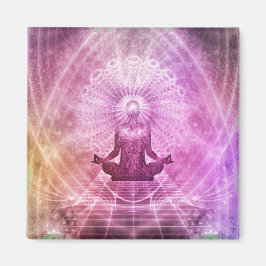 Zen Yoga Meditation Chakra Spiritueel Magneet
