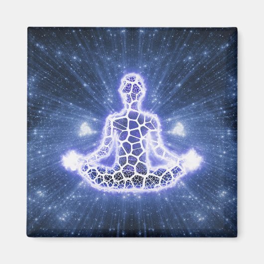 Zen Yoga Meditation Chakra Spiritueel Magneet (Voorkant)
