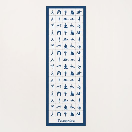 Zen Yoga Meditation Lotus Tree of Life Namaste Yogamat (Achterkant)