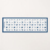 Zen Yoga Meditation Lotus Tree of Life Namaste Yogamat (Voorkant (horizontaal))