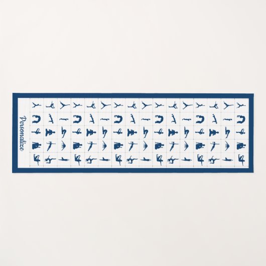 Zen Yoga Meditation Lotus Tree of Life Namaste Yogamat (Voorkant (horizontaal))