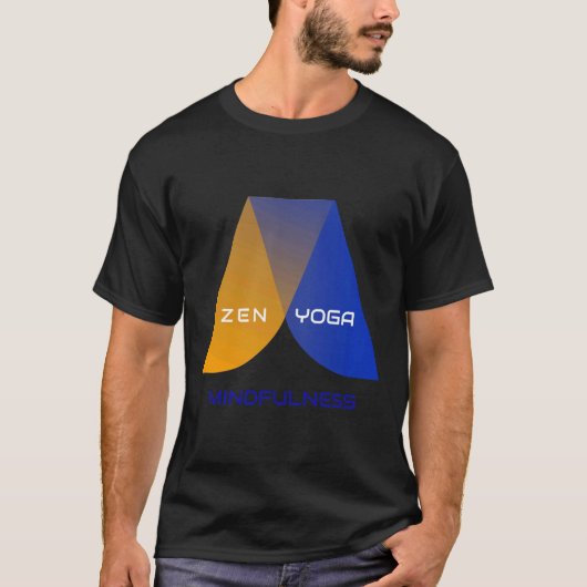 Zen Yoga Mindfulness 9 T-shirt (Voorkant)