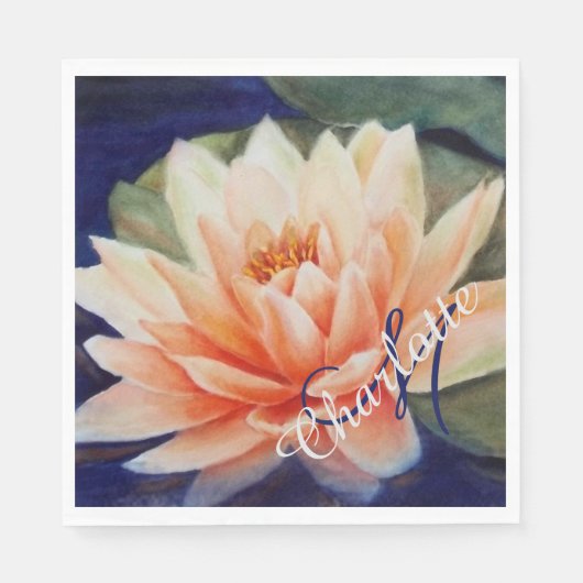 Zen Yoga Party Servet (Voorkant)