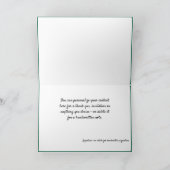 Zen Yoga Poses Heart Design Note Kaart (Binnen)