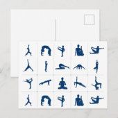 Zen Yoga Poses Lotus Tree of Life Briefkaart (Voorkant / Achterkant)