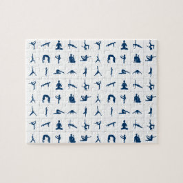 Zen Yoga Poses Meditation Legpuzzel