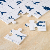 Zen Yoga Poses Meditation Legpuzzel (Zijkant)