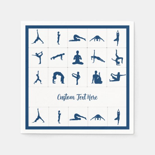 Zen Yoga Posities Speciale Occasie Namaste Servet (Voorkant)