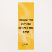 Zen | Yoga Quote | Gepersonaliseerde naam Mat (Voorkant)