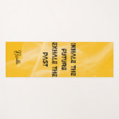 Zen | Yoga Quote | Gepersonaliseerde naam Mat (Voorkant (horizontaal))