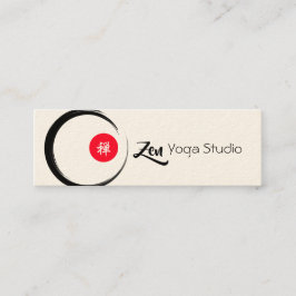Zen Yoga Studio Mini Visitekaartje
