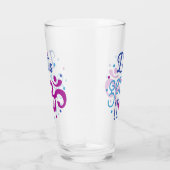 Zen Yoga Symbool Quote Laten we het halen Glas (Rechts)