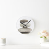 Zen yogo stenen ronde klok (Huis)