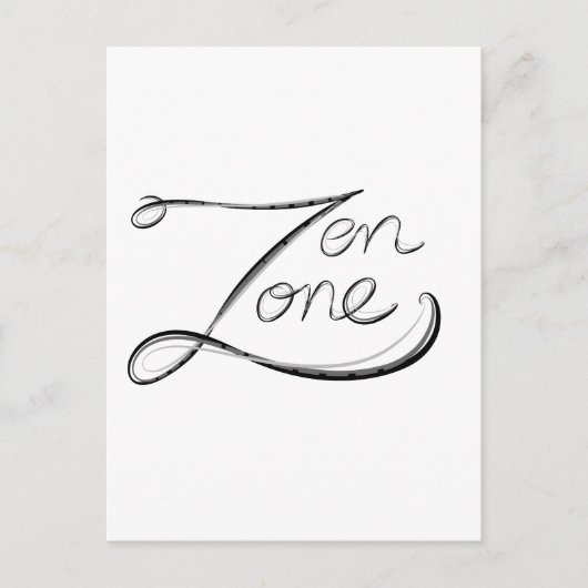 Zen Zone Briefkaart (Voorkant)