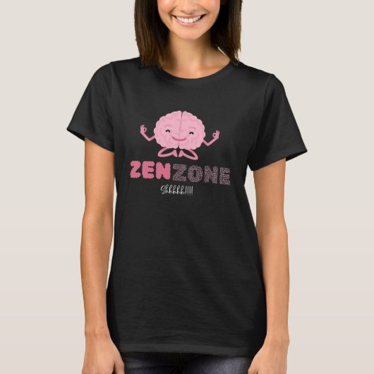 Zen Zone - Power Women Workout Tshirt (Voorkant)