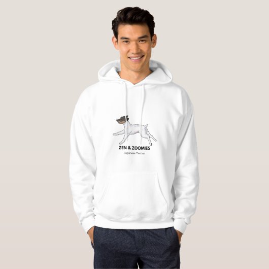 Zen & Zoomies Hoodie (Voorkant volledig)