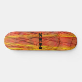 Zen zwart draad skateboard (Horizontaal)
