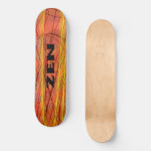 Zen zwart draad skateboard (Voorkant)