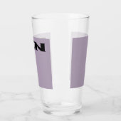 Zen zwart grijs glas tumbler (Links)