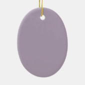 Zen zwart grijs ovaal keramisch ornament (Achterkant)