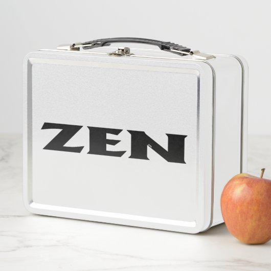 Zen zwart wit lunchbox (In situ)