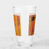 Zen zwarte draad glas tumbler (Rechts)