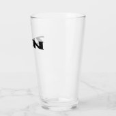 Zen zwarte glazen tumbler (Links)