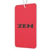 Zen zwarte rode auto luchtverfrisser (Links)