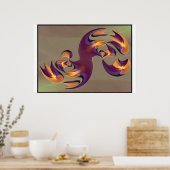 Zena Dances Poster (Keuken)