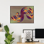 Zena Dances Poster (Thuiskantoor)