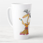 'Zena' - Leef je wijsheid (F) Latte Mok (Linkerhoek)