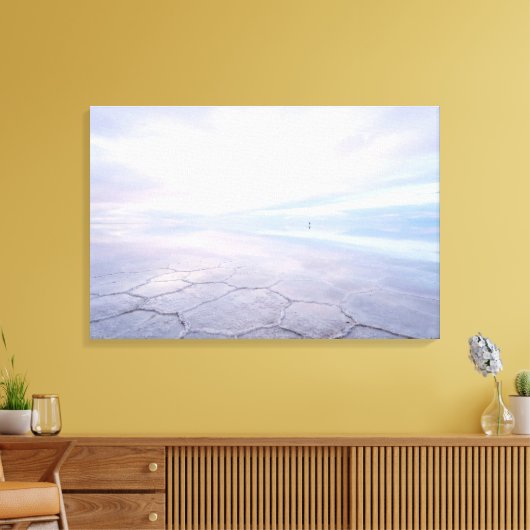 ZENAH | Salar de Uyuni 'Infinite Mirror' | Cloud  Canvas Afdruk (Insitu (Woonkamer))