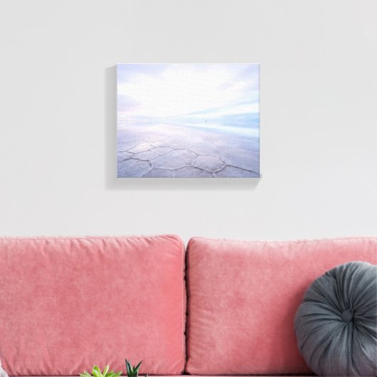 ZENAH | Salar de Uyuni 'Infinite Mirror' | Cloud  Canvas Afdruk (Insitu (Woonkamer))