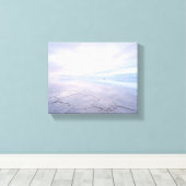 ZENAH | Salar de Uyuni 'Oneindige Spiegel' | Cloud Canvas Afdruk (Insitu (Houten vloer))