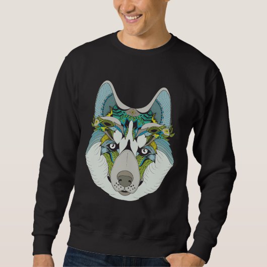 Zenart Patterned Husky Trui (Voorkant)