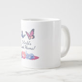 "ZenBloom: rustige elegantie in elke Grote Koffiekop (Voorkant rechts)