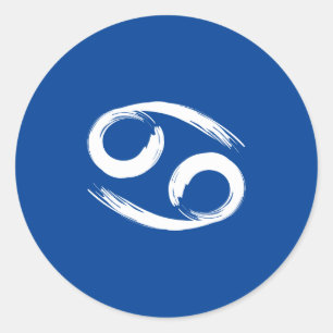 Zenboekje van juni juli Astrologie Ronde Sticker