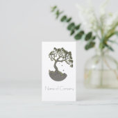 Zenboom, visitekaartjes (Staand voorkant)