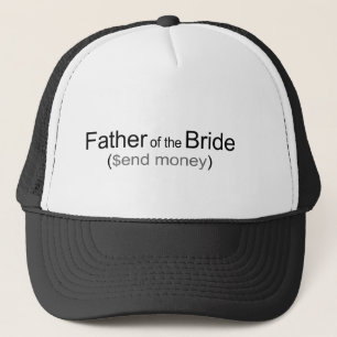 Zend Geld Vader van Bride Gifts Trucker Pet