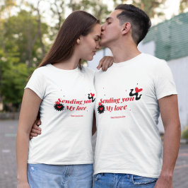 Zend u mijn liefde _ Happy Valentijn’s Day T-shirt