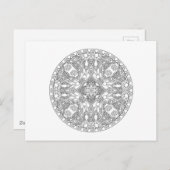 Zendala Design Briefkaart (Voorkant / Achterkant)